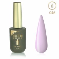 Изображение  Gel polish Milano Luxury №046 Very pale purple, 10 ml, Volume (ml, g): 10, Color No.: 46
