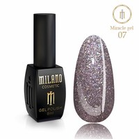 Изображение  Гель-лак Milano Glame Miracle №07, 8 мл, Объем (мл, г): 8, Цвет: 07