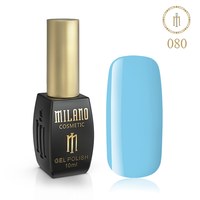 Изображение  Гель лак Milano Palette 10 №080 Барвинок, 10 мл, Объем (мл, г): 10, Цвет №: 080