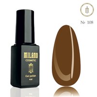 Изображение  Gel polish Milano Palette 4 №108, 4 мл, Volume (ml, g): 4, Color: 108