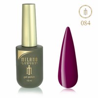 Зображення  Гель лак Milano Luxury №084 Кисільний, 10 мл, Об'єм (мл, г): 10, Цвет №: 084