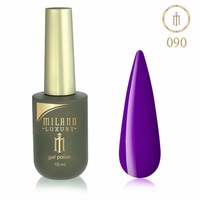 Изображение  Gel polish Milano Luxury №090 Heliotrope, 10 ml, Volume (ml, g): 10, Color No.: 90