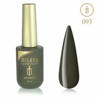 Изображение  Gel polish Milano Luxury №093 Clay brown, 10 ml, Volume (ml, g): 10, Color No.: 93