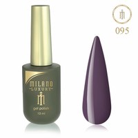 Изображение  Gel polish Milano Luxury №095 Rose ash color, 10 ml, Volume (ml, g): 10, Color No.: 95