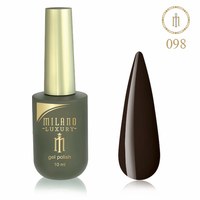 Изображение  Gel polish Milano Luxury №098 Sepia, 10 ml, Volume (ml, g): 10, Color No.: 98