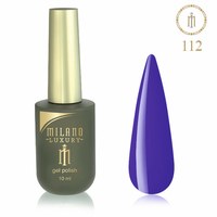 Изображение  Gel polish Milano Luxury №112 Cobalt, 10 ml, Volume (ml, g): 10, Color No.: 112