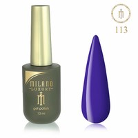 Изображение  Gel polish Milano Luxury №113 Indigo, 10 ml, Volume (ml, g): 10, Color No.: 113