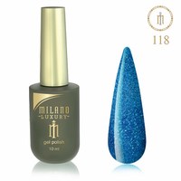 Изображение  Gel polish Milano Luxury №118 Heavenly dragon, 10 ml, Volume (ml, g): 10, Color No.: 118