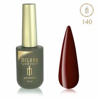 Изображение  Gel polish Milano Luxury №140 Oxide red, 10 ml, Volume (ml, g): 10, Color No.: 140