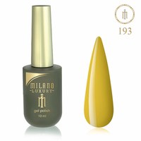 Зображення  Гель лак Milano Luxury №193 Золотисто-березовий, 10 мл, Об'єм (мл, г): 10, Цвет №: 193