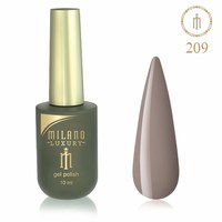 Изображение  Gel polish Milano Luxury №209 Zerbano, 10 ml, Volume (ml, g): 10, Color No.: 209