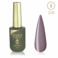 Изображение  Gel polish Milano Luxury №210 Stone rose, 10 ml, Volume (ml, g): 10, Color No.: 210