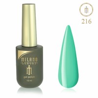 Изображение  Gel polish Milano Luxury №216 Trefoil, 10 ml, Volume (ml, g): 10, Color No.: 216
