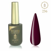 Изображение  Gel polish Milano Luxury №236 Bistre, 10 ml, Volume (ml, g): 10, Color No.: 236