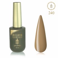 Изображение  Гель лак Milano Luxury №240 Бледный желто-зеленый, 10 мл, Объем (мл, г): 10, Цвет №: 240