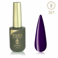 Изображение  Gel polish Milano Luxury №267 Prunes, 10 ml, Volume (ml, g): 10, Color No.: 267