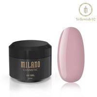 Изображение  Гель для наращивания Milano 30 мл, Yellowish 2, Объем (мл, г): 30, Цвет №: Yellowish 2