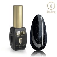 Изображение  Цветная база с шиммером Milano Shimmer Base №30, 10 мл, Цвет №: 30