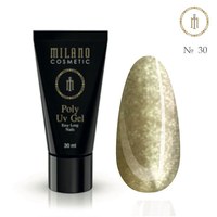 Изображение  Polygel Milano Poly Gel Neon No. 30, 30 ml, Options: 30
