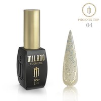 Изображение  Top for gel polish Milano Top Phoenix No. 04, 8 ml, Color No.: 4