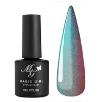 Изображение  Gel polish Magic Girl Avrora max No. 1 pink-turquoise, 8 ml, Volume (ml, g): 8, Color No.: 1