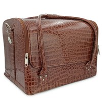 Зображення  Кейс-валіза YRE для майстра манікюру, візажиста, коричневий