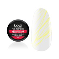 Зображення  Гель-павутинка для нігтів Kodi Spider Gel Neon Yellow, 4 мл, Об'єм (мл, г): 4, Цвет №: Yellow