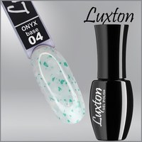 Изображение  Camouflage base LUXTON Onyx Base No. 004 white with green leaf, 10 ml, Volume (ml, g): 10, Color No.: 4