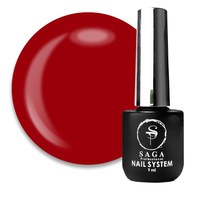 Изображение  Top for gel polish without sticky layer Saga Top Red red, 9 ml, Volume (ml, g): 9, Color No.: Ed