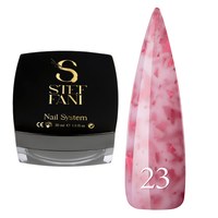 Изображение  База камуфлирующая для гель-лака Steffani Cover Base №23 молочно-розовый с розовой талью, 30 мл, Объем (мл, г): 30, Цвет №: 23