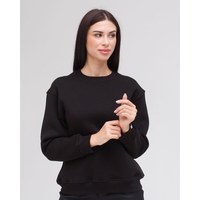 Изображение  Medical insulated women's sweatshirt Ontario black s. S, "WHITE ROBE" 473-321-842, Size: S, Color: black