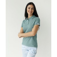 Изображение  Women's medical polo blue-gray s. S, "WHITE ROBE" 147-428-677, Size: S, Color: azure gray