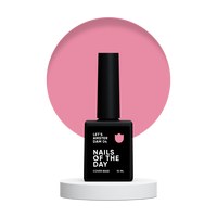 Изображение  Nails of the Day Let’s Amsterdam 04 – розовый камуфлирующая база для ногтей, 10 мл, Объем (мл, г): 10, Цвет №: 04, Цвет: Розовый