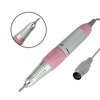Изображение  Ручка для фрезера ZS Premium 45 000 об., розовая, Цвет: Розовый