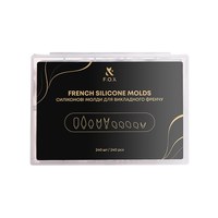 Зображення  Силіконові молди для викладного френча F.O.X French Silicone molds, 240 шт
