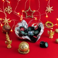 Изображение  Nails of the Day Новый год Dragon ball Holographic - новогодний адвент-слой, 12 продуктов по 5+1 в подарок