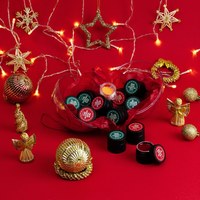 Изображение  Nails of the Day Новый год Dragon ball Red - новогодний адвент-слой, 12 продуктов по 5+1 в подарок
