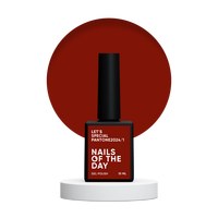 Изображение  Nails of the Day Let's special Pantone2024/1 - Fire Red/Brick One Coat Gel Nail Polish 10 ml, Volume (ml, g): 10, Color No.: 1