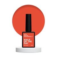 Изображение  Nails of the Day Let's special Pantone2024/2 - Salmon/Carrot One Coat Gel Nail Polish 10 ml, Volume (ml, g): 10, Color No.: 2