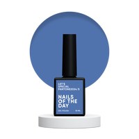 Изображение  Nails of the Day Let's special Pantone2024/5 - light denim/light-voleye gel nail polish covering in one layer, 10 ml, Volume (ml, g): 10, Color No.: 5