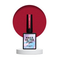 Изображение  Nails Of The Night Let's special Oreiro - light red gel polish with reflective shimmer for nails, overlapping in one layer, 10 ml