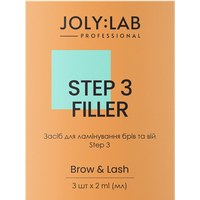 Изображение  Eyebrow and eyelash lamination product Joly:Lab Filler Step 3, 2 ml, Volume (ml, g): 2