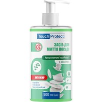 Изображение  Touch Protect Anti-grease dishwashing liquid with eucalyptus, 500 ml