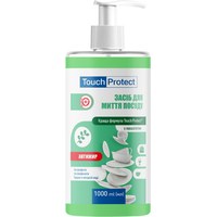Изображение  Touch Protect Anti-grease dishwashing liquid with eucalyptus, 1000 ml