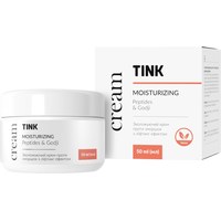 Изображение  Anti-wrinkle moisturizing cream with lifting effect Tink Moisturizing Peptides & Godji, 50 ml