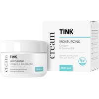 Изображение  Day moisturizing face cream Tink Moisturizing Collagen & Coconut Oil, 50 ml