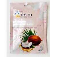 Изображение  Molekula nourishing foot cream mask with coconut oil