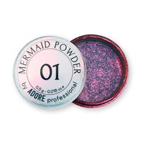 Зображення  Пудра-хамелеон для нігтів Adore Mermaid Powder №01, 0.5 г, Об'єм (мл, г): 0.5, Цвет №: 01