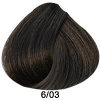 Зображення  Фарба для волосся Brelil Prestige 6/03 Золотистий натуральний темно-русявий, 100 мл, Об'єм (мл, г): 100, Цвет №: 6/03