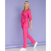 Изображение  Medical suit women's Shanghai pink p. 44, "WHITE COAT" 139-337-704, Size: 44, Color: pink